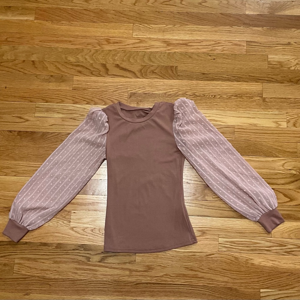 Dusty Rose Pink Long Sleeve Dress Shirt